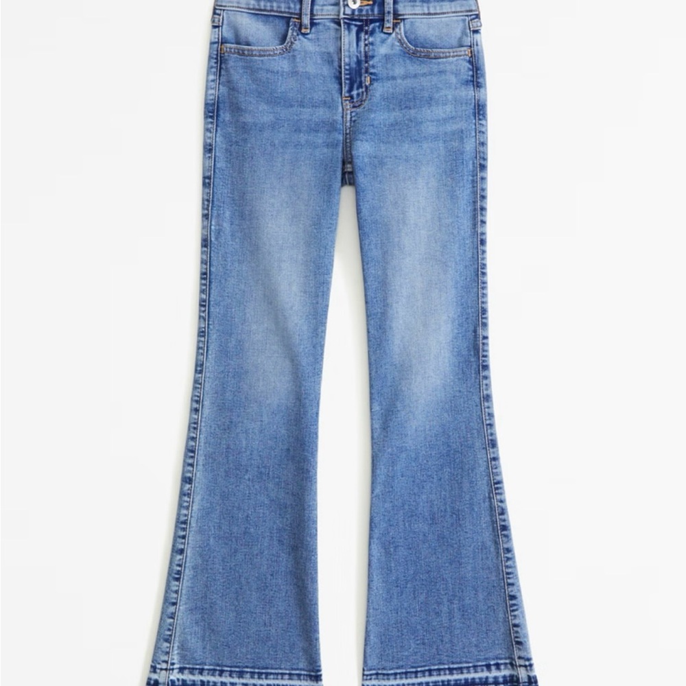 Abercrombie Kids Classic Flare Blue Jeans